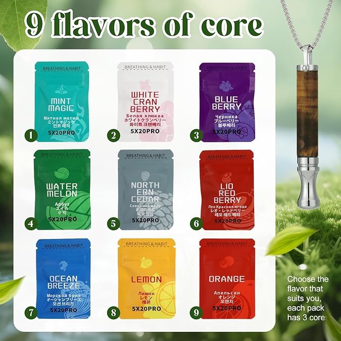 Breathing Necklace Stress Relief Meditation Necklace