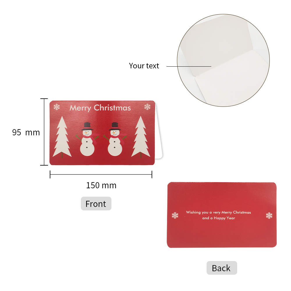 Jessemade Exquisite Christmas Greeting Card