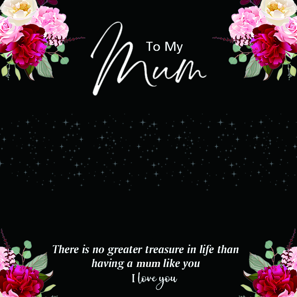Mum Warm Gift Card, Special Card for Mother