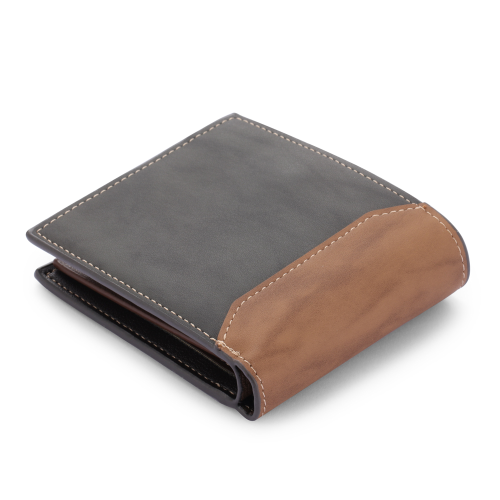 Personalised Leather Wallet Engraved Photo Short Wallet Gifts For Men