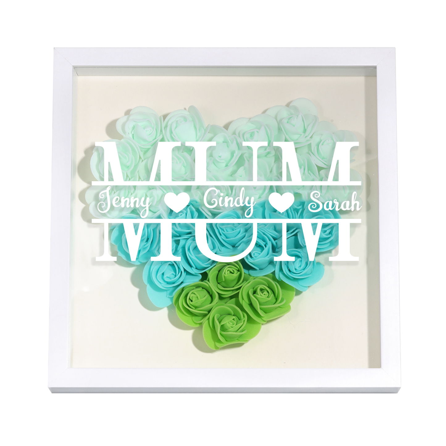 Personalised Custom Name and Text, Exquisite Love Decorations in Five Colors, Home Decoration Gifts for Mum