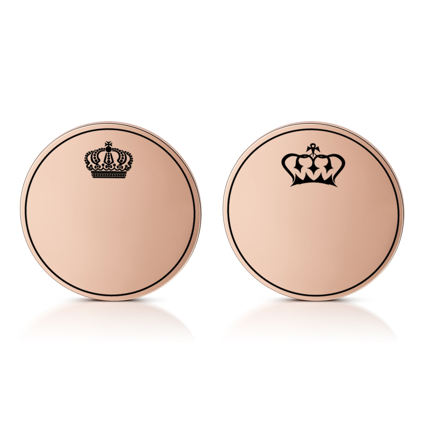 2 PCS Personalized Name Stainless Steel Couple Coin Custom Anniversary Special Gift