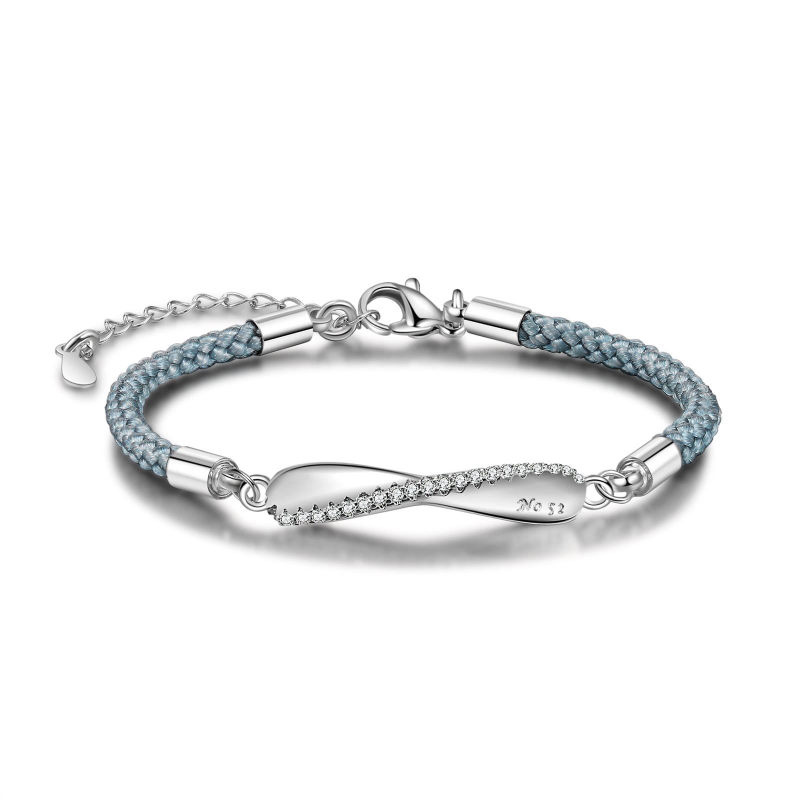 Valentine's Day Gifts Personalised Matching Braided Couple Bracelets for Couple