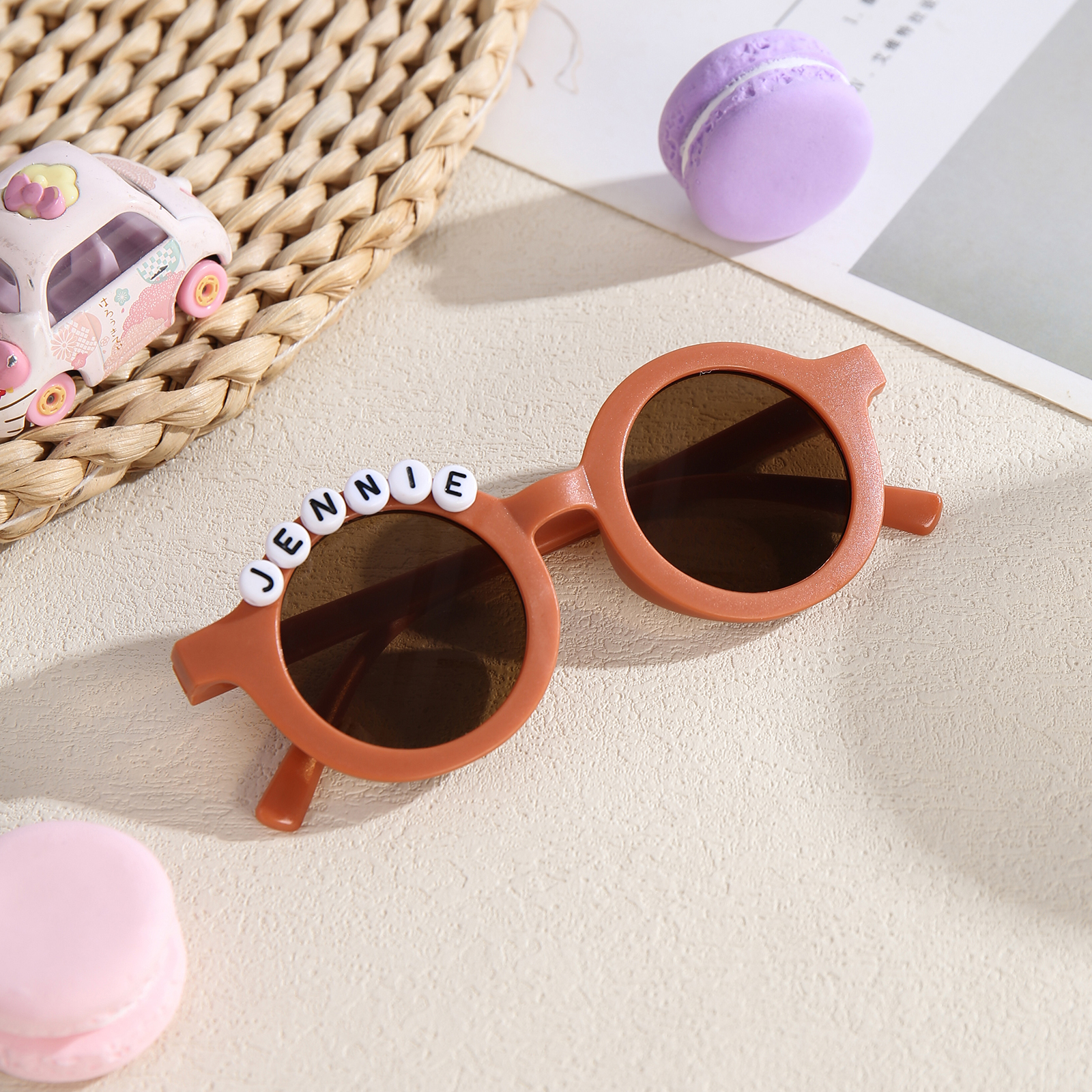Sunglasses Personalised First 1 Name Gift for Children