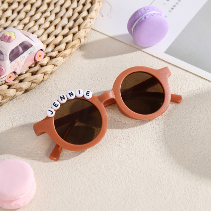 Sunglasses Personalised First 1 Name Gift for Children