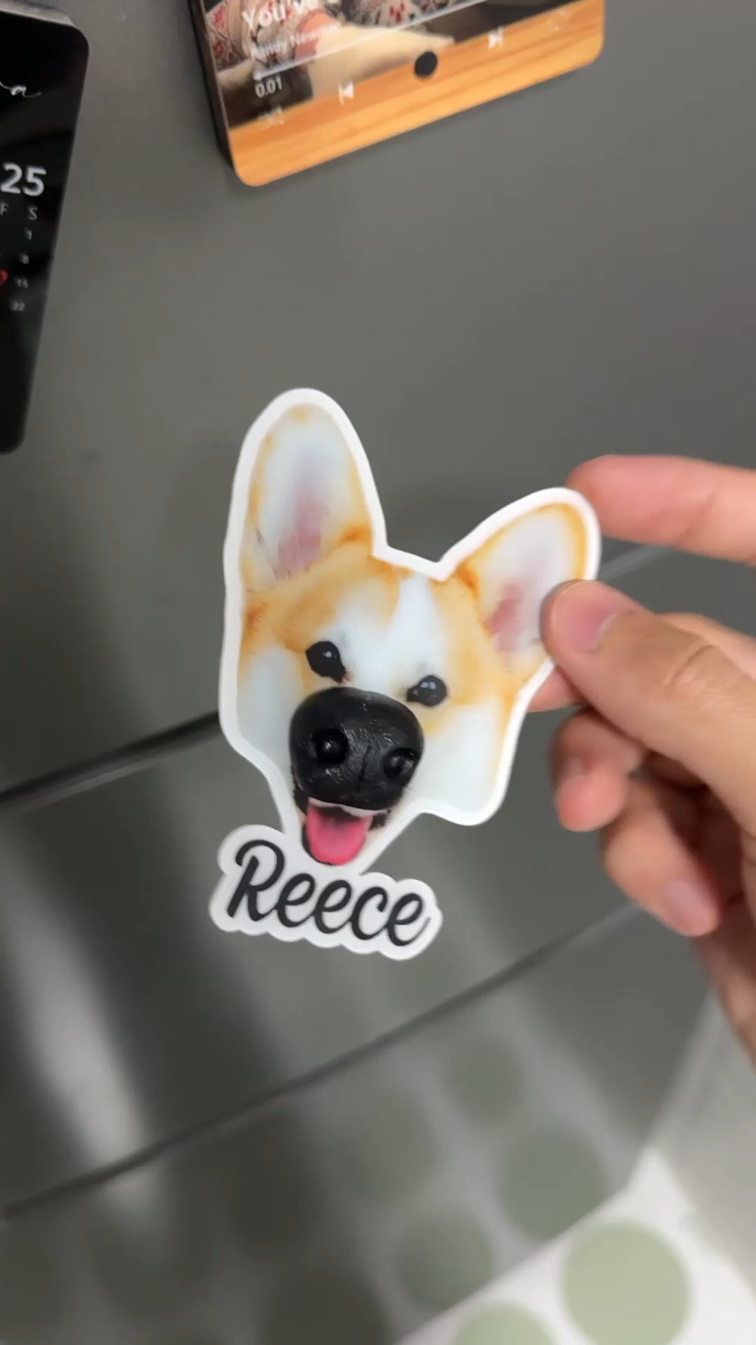 Personalised Dog Portrait Fridge Magnets
