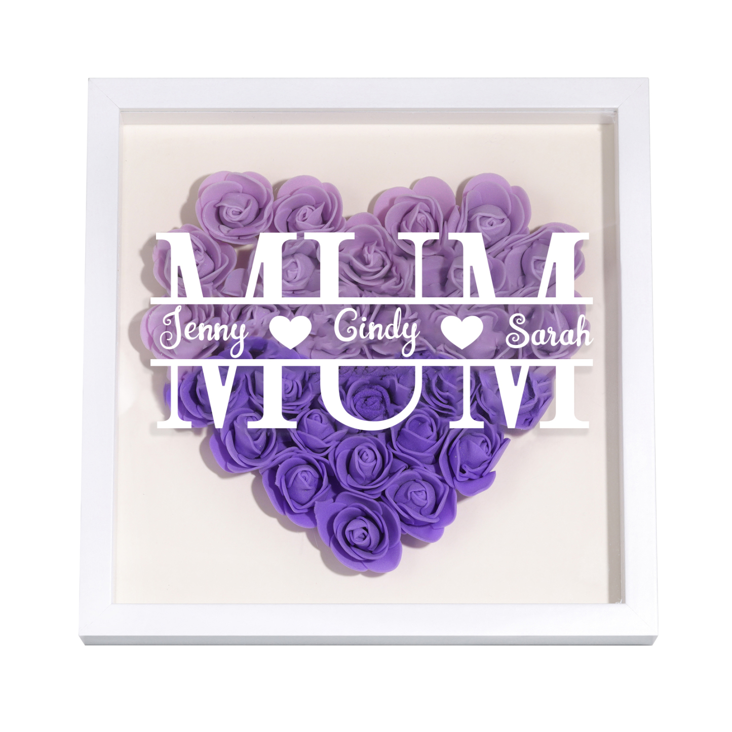 Personalised Custom Name and Text, Exquisite Love Decorations in Five Colors, Home Decoration Gifts for Mum