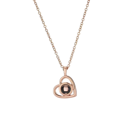 Personalised Projection Necklace Love Style Photo Necklace Gifts For Her