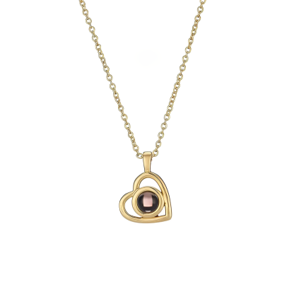 Personalised Projection Necklace Love Style Photo Necklace Gifts For Her