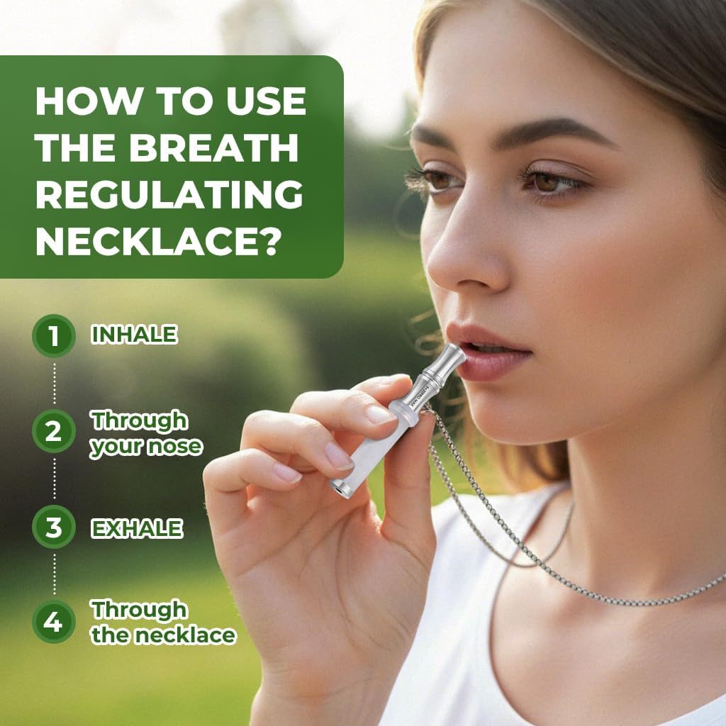 Breathe Free Necklace Tiger’s Eye Stone Breathing Necklace