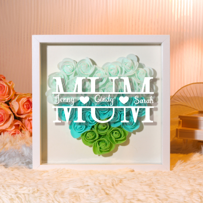 Personalised Custom Name and Text, Exquisite Love Decorations in Five Colors, Home Decoration Gifts for Mum