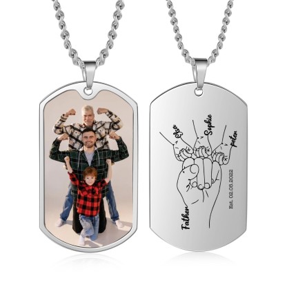 Kids dog tag necklace best sale