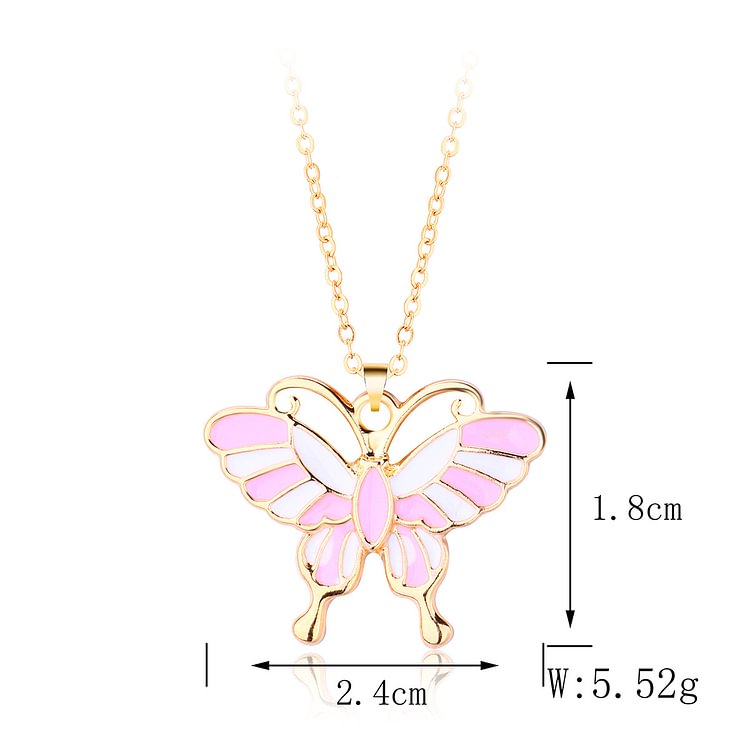 Beautiful Butterfly Necklace Back To School Gift For Daughter