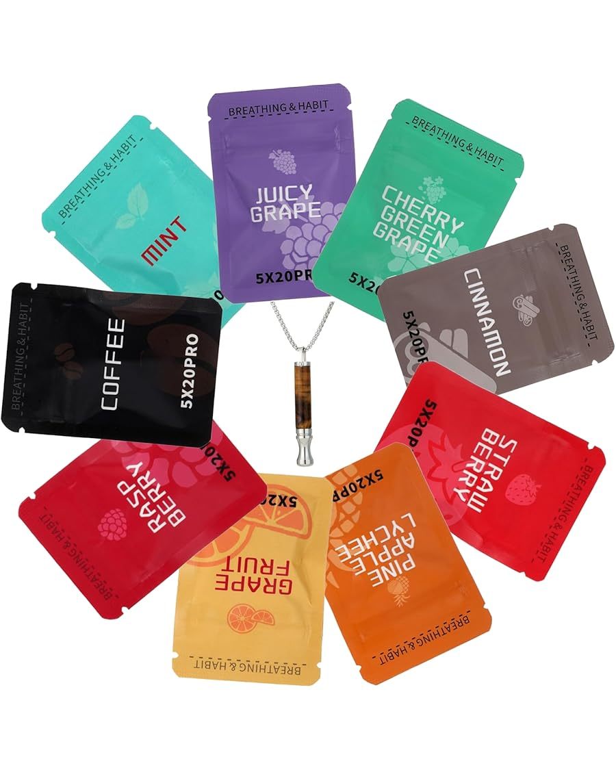 Breathing Necklace Stress Relief Meditation Necklace