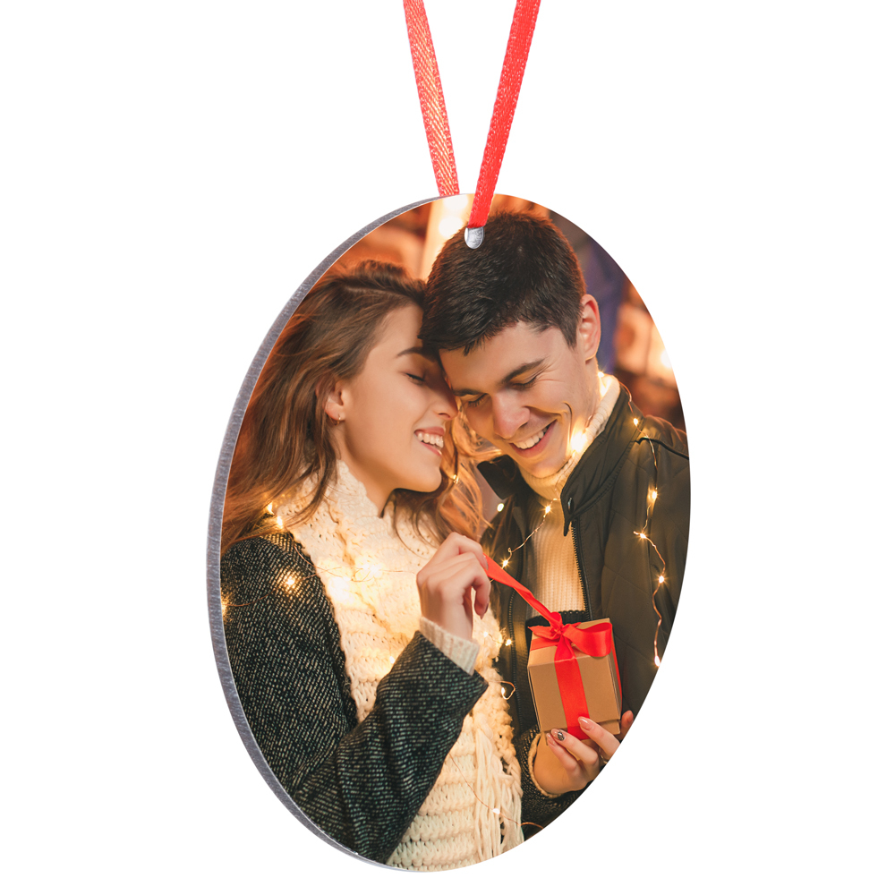 Personalized Spotify Code Music Christmas ornament-Custom 1 Photo