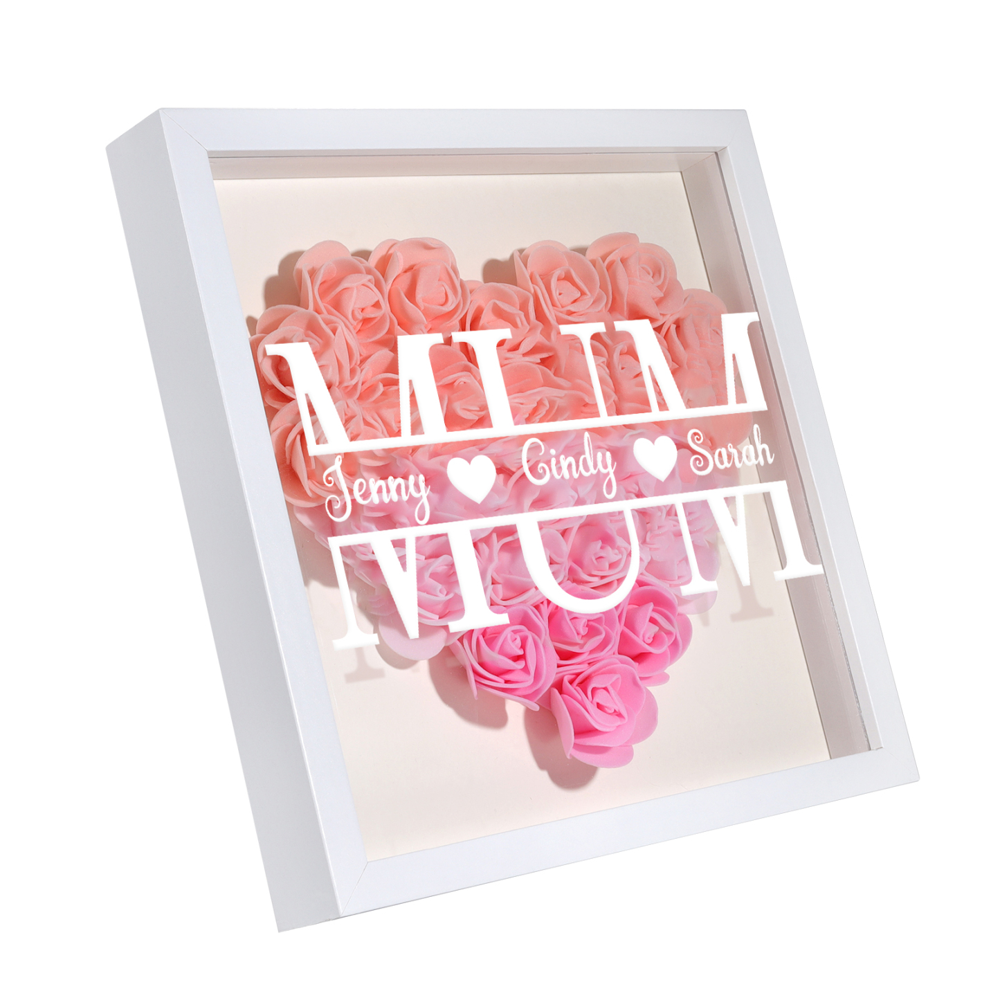 Personalised Custom Name and Text, Exquisite Love Decorations in Five Colors, Home Decoration Gifts for Mum