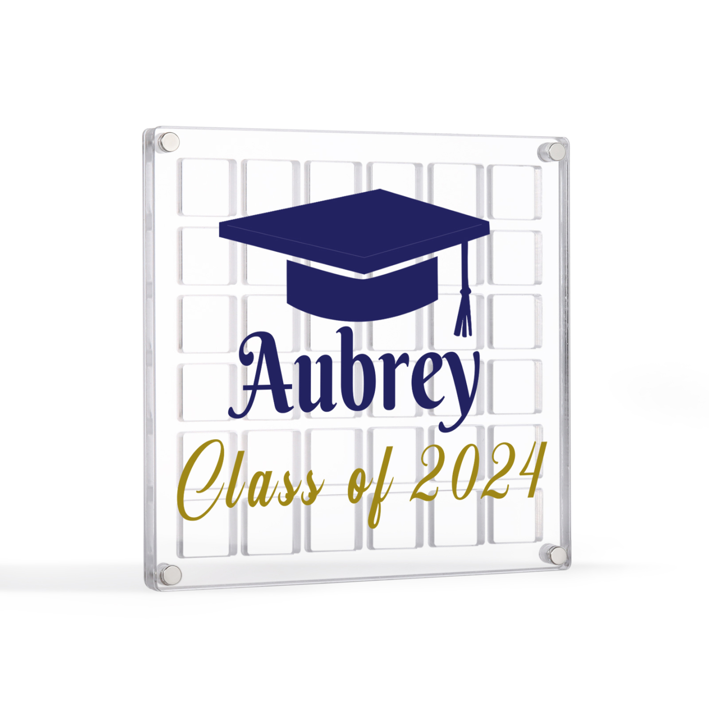 Personalised Acrylic Graduation Gift, Customized Name and Text Acrylic Ornament Gift For Her/Him