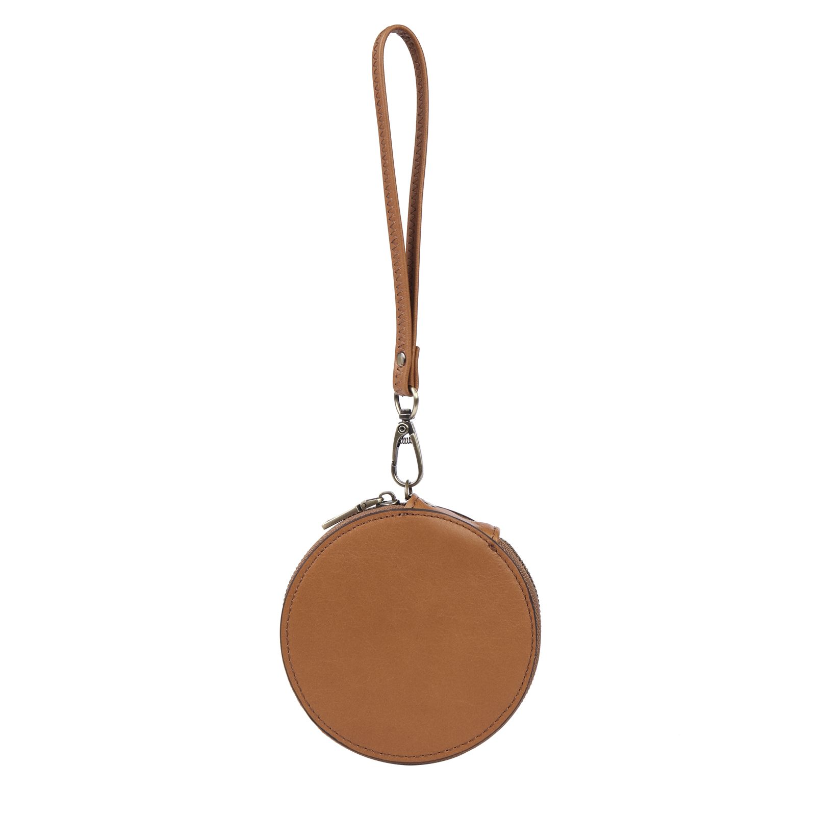 Custom Purse-Personalised Photo Quality Leather Round Zipper Wallet Custom Text Wallet Gift for Her