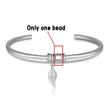 Mens Leather Bracelet Sterling Silver Leather Braided Bracelet for Men Personalized Custom Names Bracelt Gift For Him