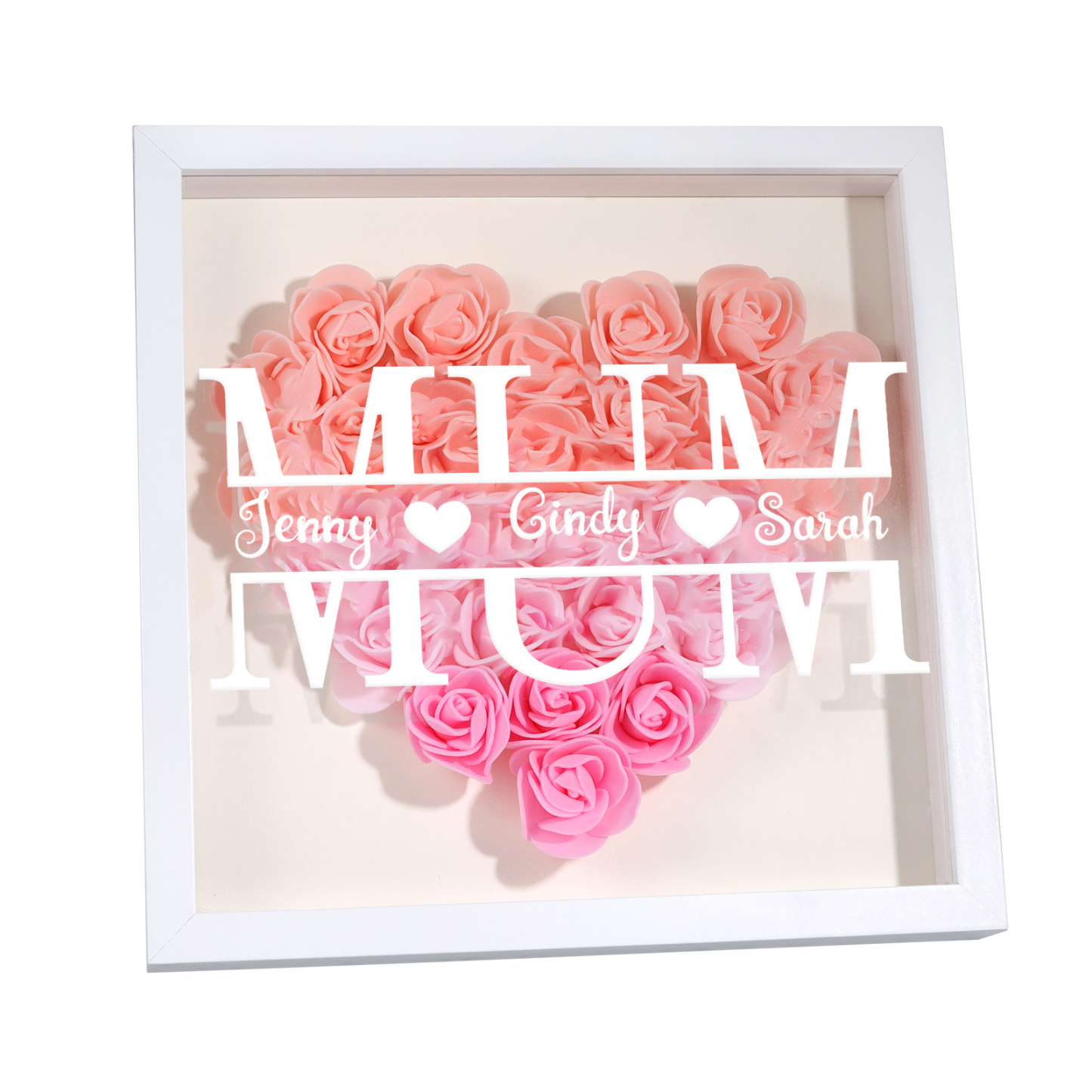 Personalised Custom Name and Text, Exquisite Love Decorations in Five Colors, Home Decoration Gifts for Mum