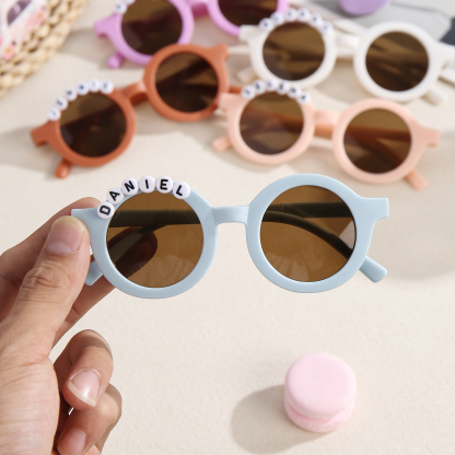 Sunglasses Personalised First 1 Name Gift for Children