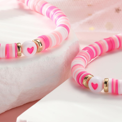 2 PCS Natural Stone Bracelets With Card Back To School Season Gift For Best Friend