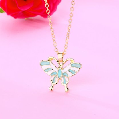 Beautiful Butterfly Necklace Back To School Gift For Daughter