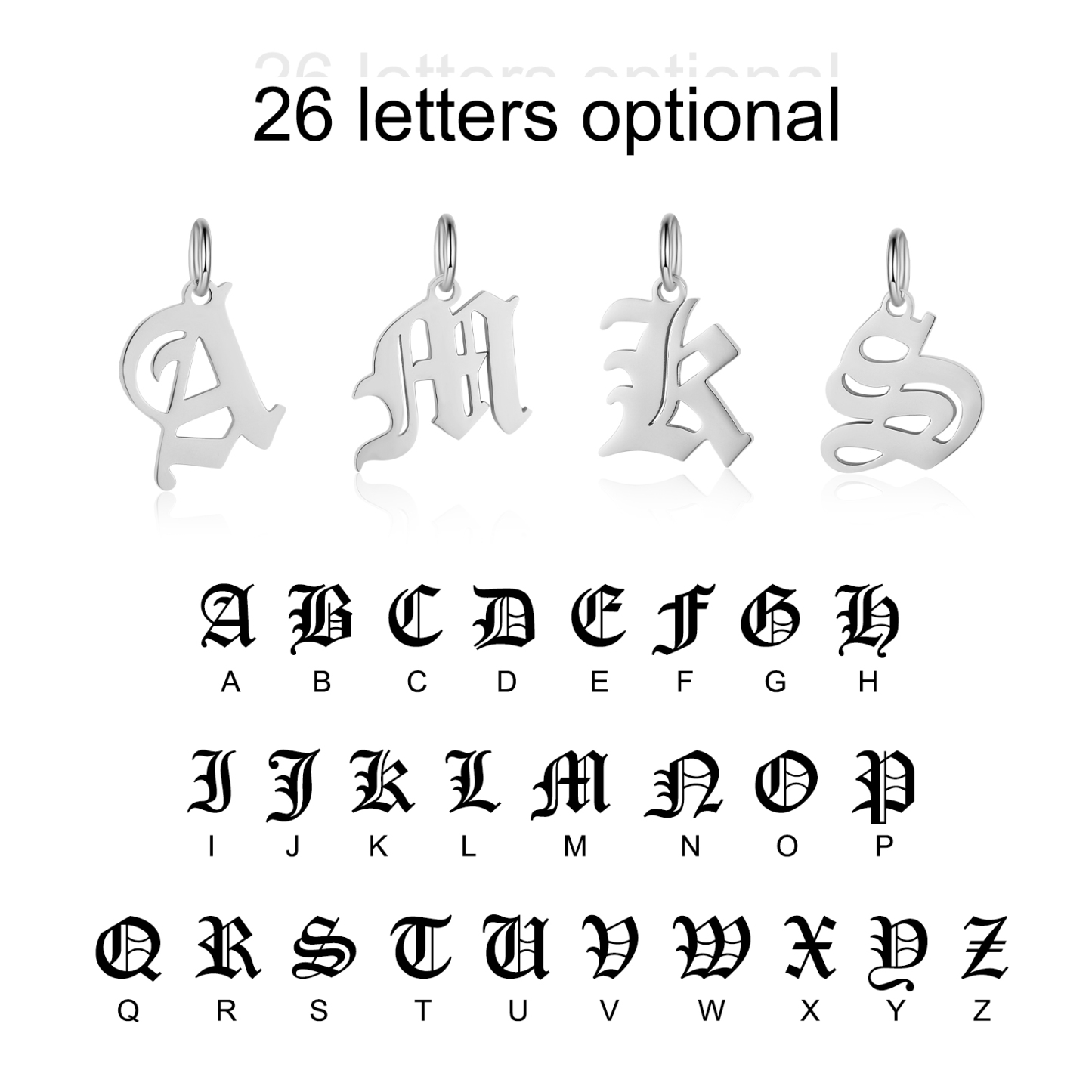 Personalised Letter Necklace Classic Jewelry Gift For Her