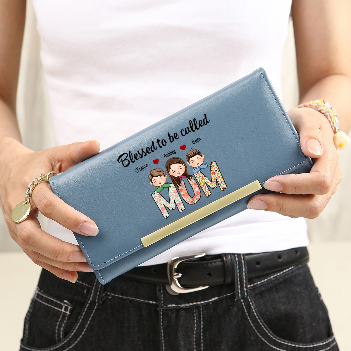 Personalised Mummy Wallet – A Cherished Gift with Heartfelt Personalization | Jessemade
