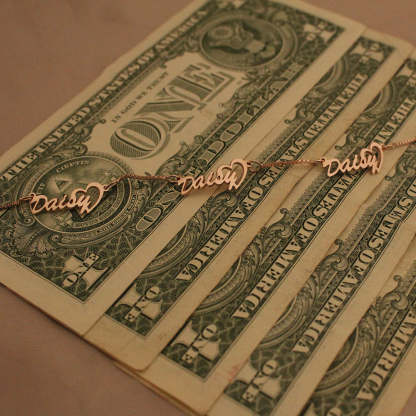 Personalized Name Ankle Bracelet Custom 4 Names Anklet Gifts for Her