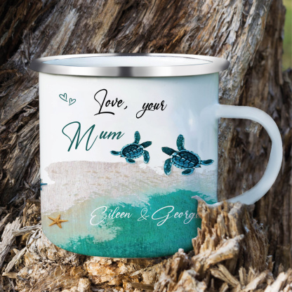 Personalised 2 Names Mug-Custom Set With Gift Box To My Daughter Christmas Birthday Gift Ceramic Coffee Mug for Family