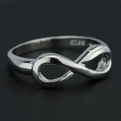Infinity Love Promise Ring Sizes 5-12 For Women