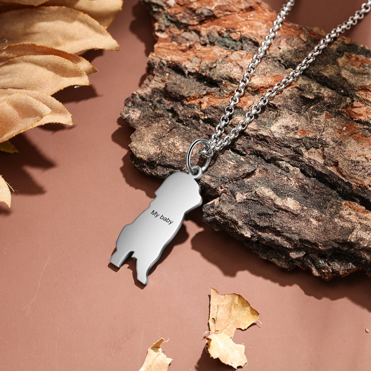 Personalised Pet Gift Custom 1 Pet Photo Necklace Gifts For Her