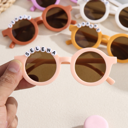 Sunglasses Personalised First 1 Name Gift for Children