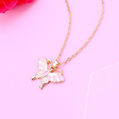 Beautiful Butterfly Necklace Back To School Gift For Daughter