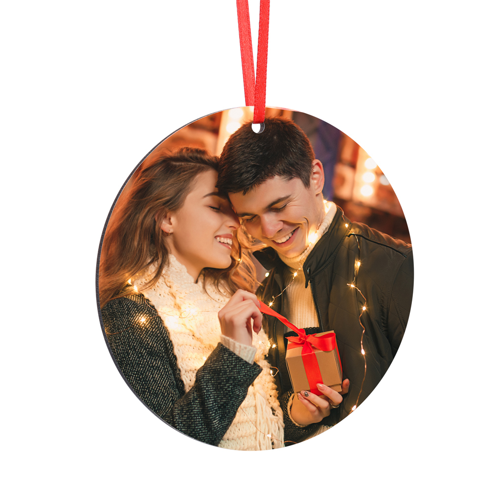 Personalized Spotify Code Music Christmas ornament-Custom 1 Photo