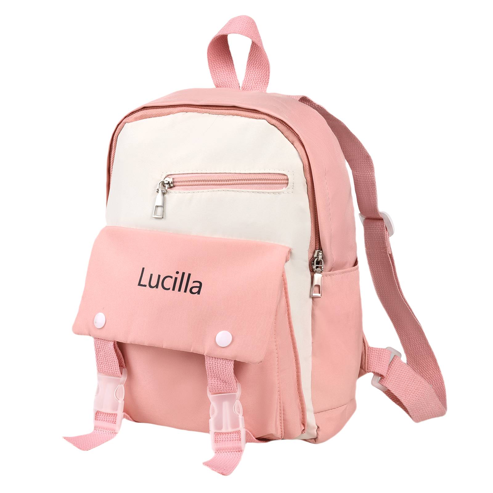 Personalised Name Cute School Bag Custom Nylon Polyester Backpack Back To School Gift for Kids