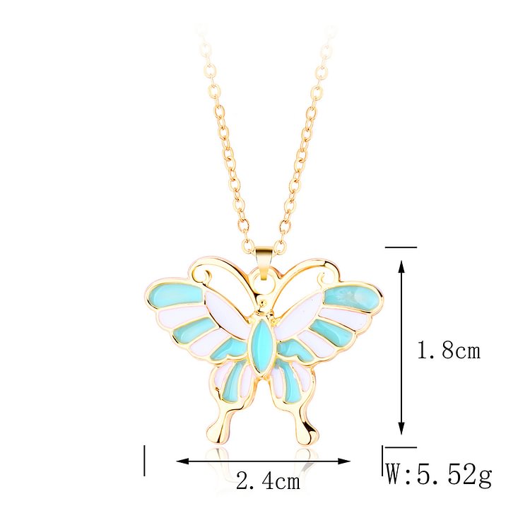 Beautiful Butterfly Necklace Back To School Gift For Daughter