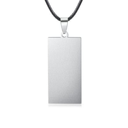 Personalised Text Rainbow Cross Style Pendant Necklace LGBT Pride Day Gift