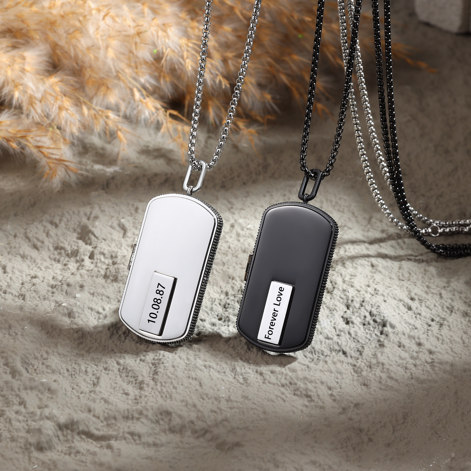 Personalised Engravable Photo Locket Necklace