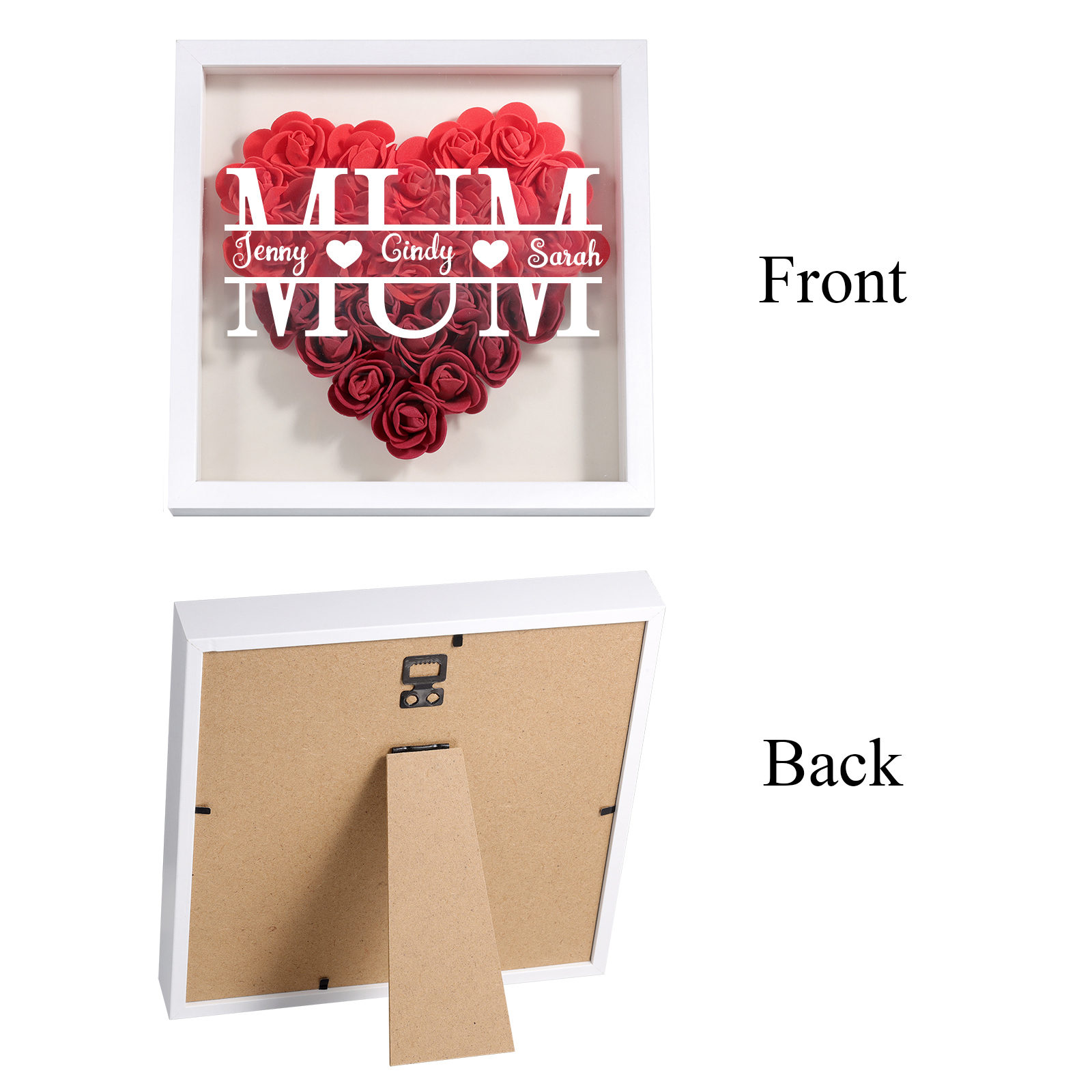 Personalised Custom Name and Text, Exquisite Love Decorations in Five Colors, Home Decoration Gifts for Mum