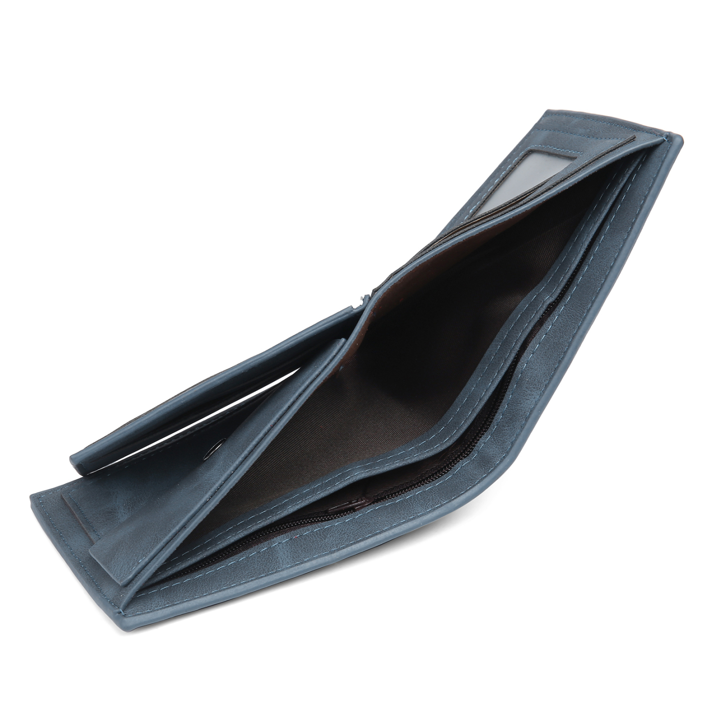 3 Names - Personalised Photo Custom Leather Men's Folding Wallet as a Father's Day Gift for Dad