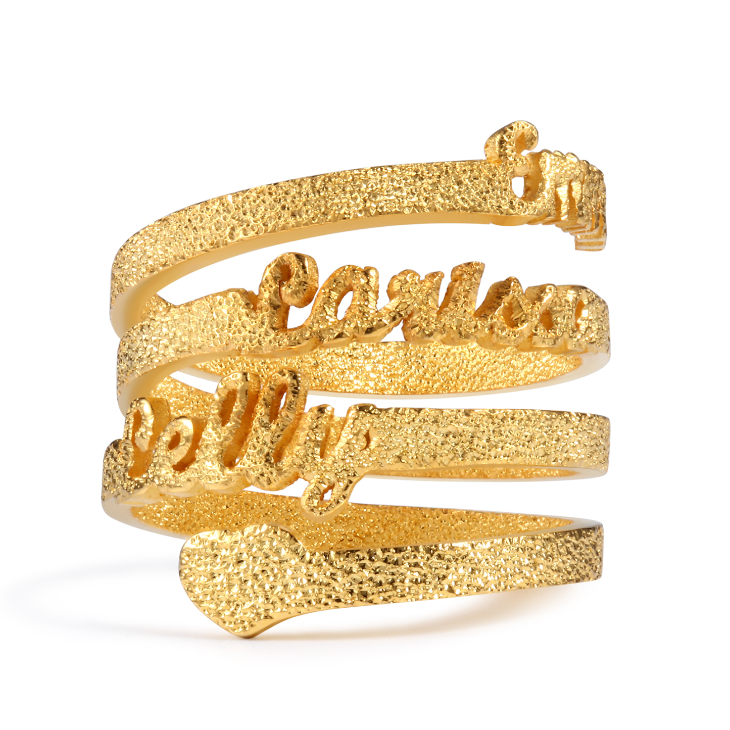 Personalised Family Name Ring Custom 3 Names Gifts For Women | Jessemade