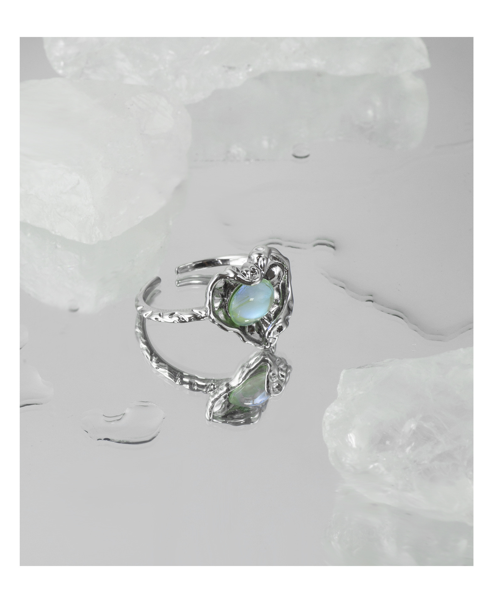Heart Open Ring For Women