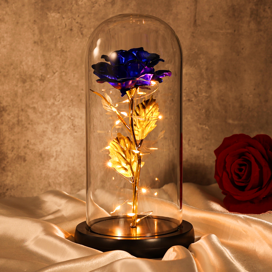 Eternal Glass Dome Rose Night Light Valentine's Day Gifts For Her