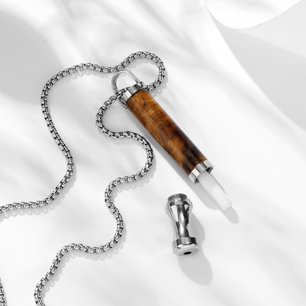 Breathing Necklace Stress Relief Meditation Necklace