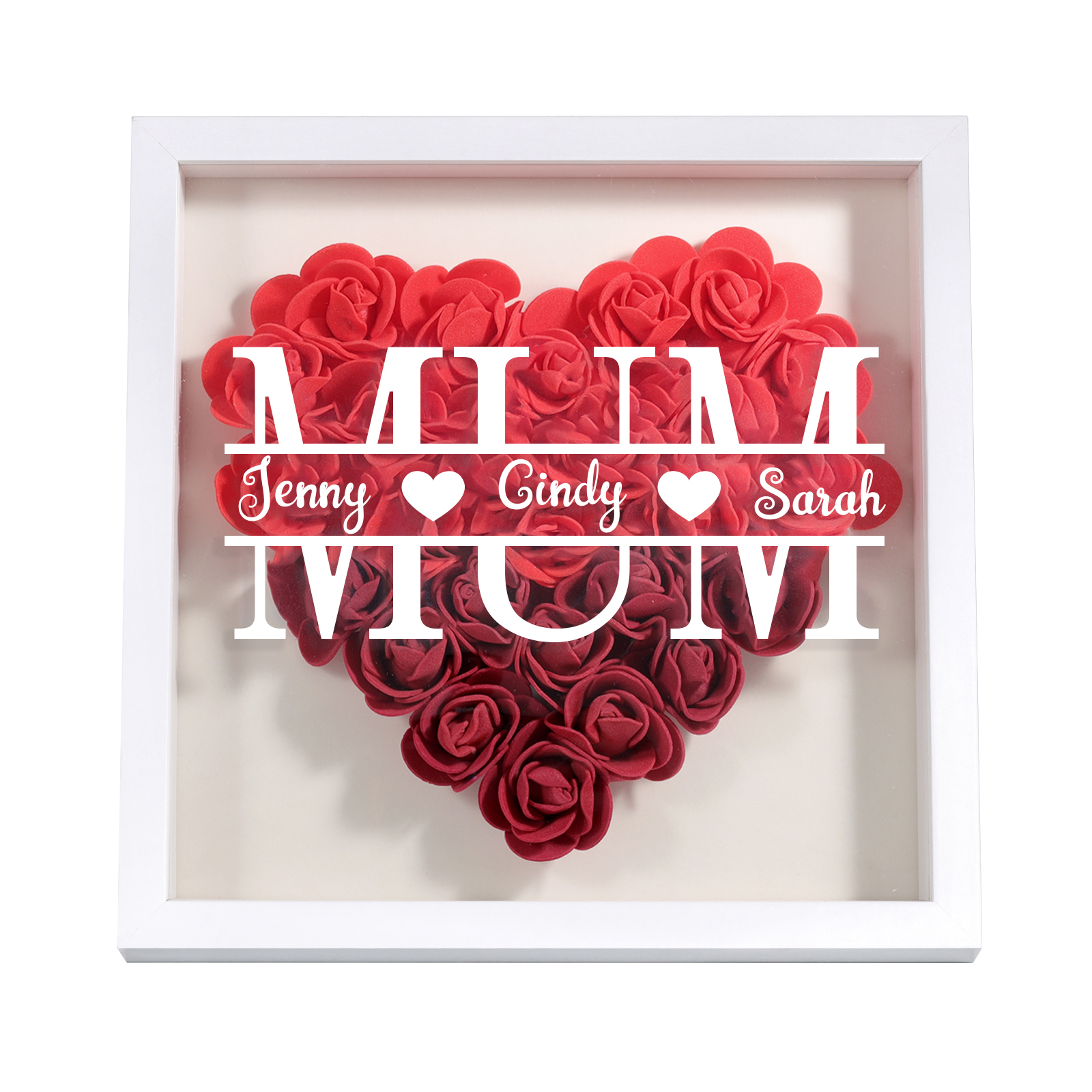 Personalised Custom Name and Text, Exquisite Love Decorations in Five Colors, Home Decoration Gifts for Mum