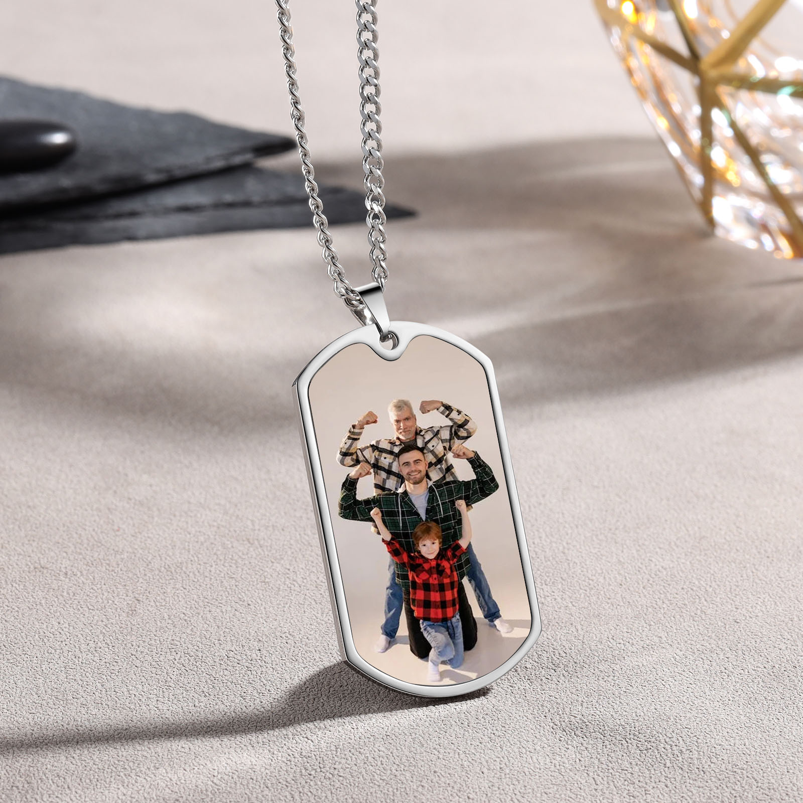 Kids dog tag necklace hotsell