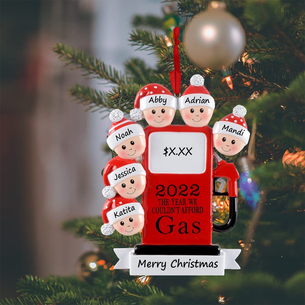 Our First Christmas Together – Personalized Engraved Glass Ornament, Family Names & Year Keepsake - Canada