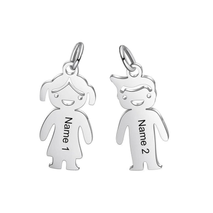 Personalised 1 Name Pet/Children Pendant